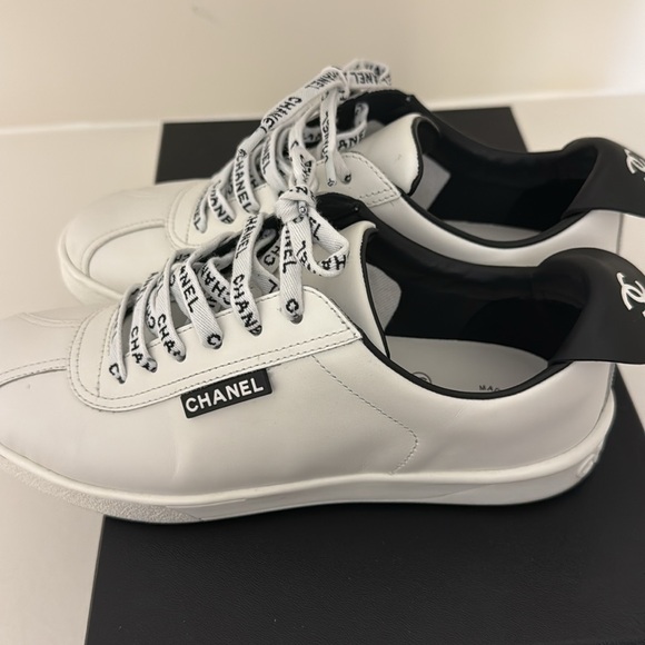 Excellent condition Chanel sneakers size 7 worn twice only - Picture 3 of 5